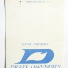 Drake University - Centennial Development Prog - Iowa 40 Strike Matchbook Cover