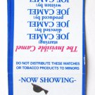 The Invisible Camel, Starring Joe Camel - 1992 Cigarette Ad 20RS Matchbook Cover The Invisible Camel, Starring Joe Camel - 1992 Cigarette Ad 20RS Matchbook Cover