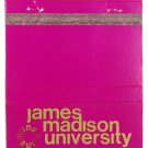 James Madison University - Harrisonburg, Virginia 40 Strike Matchbook Cover VA
