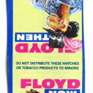Floyd Then, Now The Hard Pack  Camel Cigarette Tobacco 20 Strike Matchbook Cover