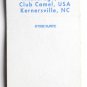 Hard Pack '92 Tour Indy - Camel Cigarette Tobacco Ad 20 Strike Matchbook Cover