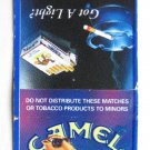 Camel Lights, Joe Playing Piano - 1992 Cigarette Ad 20 Strike Matchbook Cover
