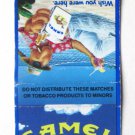 Camel Beach '91 - Camel Cigarette 1991 RJ Reynolds Ad 20 Strike Matchbook Cover