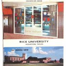 Rice University - Houston, Texas 40 Strike Matchbook Cover Rice Memorial Center