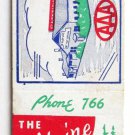 Alpine Restaurant - Tifton, Georgia 20 Strike Matchbook Cover GA Matchcover Map Alpine Restaurant - Tifton, Georgia 20 Strike Matchbook Cover GA Matchcover Map