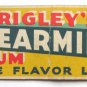 Wrigley's Spearmint Gum Advertisement 20FS Full-Length Matchbook Cover Yellow Ad