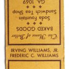 The Goode Cake Shops - Buffalo, New York Advertisement 20 Strike Matchbook Cover