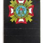 VFW Post 5305 Newton, NC - Veterans United States Club 20 Strike Matchbook Cover