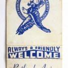 Rutland Aerie 1001 FOE Eagles - Rutland, Vermont Club 20 Strike Matchbook Cover Rutland Aerie 1001 FOE Eagles - Rutland, Vermont Club 20 Strike Matchbook Cover