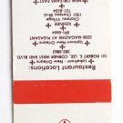 Frenchy's - New Orleans, Louisiana Restaurant 20 Strike Matchbook Cover