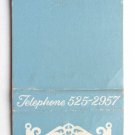Corinne Dunbar - New Orleans, Louisiana Restaurant 20 Strike Matchbook Cover LA