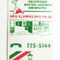 Colletti's El Centro Restaurant - Chicago, Illinois 20 Strike Matchbook Cover IL