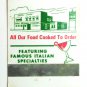 Colletti's El Centro Restaurant - Chicago, Illinois 20 Strike Matchbook Cover IL