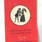 The Silhouette Restaurant - Des Moines, Iowa 20 Strike Matchbook Cover Lasagne