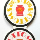 Bottoms Up Downstairs Saloon - Illinois Bar Restaurant Jewelite Matchbook Cover