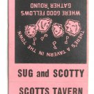 Scotts Tavern and Lunch Room - Labadie, Missouri Restaurant 20FS Matchbook Cover Scotts Tavern and Lunch Room - Labadie, Missouri Restaurant 20FS Matchbook Cover
