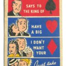 13 & 29 Club - Abbotsford, Wisconsin Restaurant 20 Strike Matchbook Cover Cards