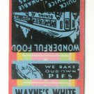 Wayne's White Spot Cafe - Perry, Iowa Restaurant 20 Strike Matchbook Cover IA