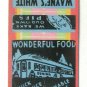 Wayne's White Spot Cafe - Perry, Iowa Restaurant 20 Strike Matchbook Cover IA