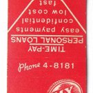 Commercial National Bank of Peoria - Illinois 20 Strike Matchbook Cover IL