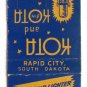 KOTA Radio Station CBS - Rapid City, South Dakota 20 Strike Matchbook Cover SD