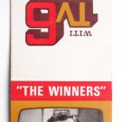 WITI TV 6 - Milwaukee, Wisconsin TV Station 20 Strike Matchbook Cover Tom Hooper