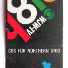 WJW-TV Eight  CBS for Northern Ohio 20FS Matchbook Cover 1967 Television Station