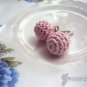 Crochet Earrings - Ball Studs