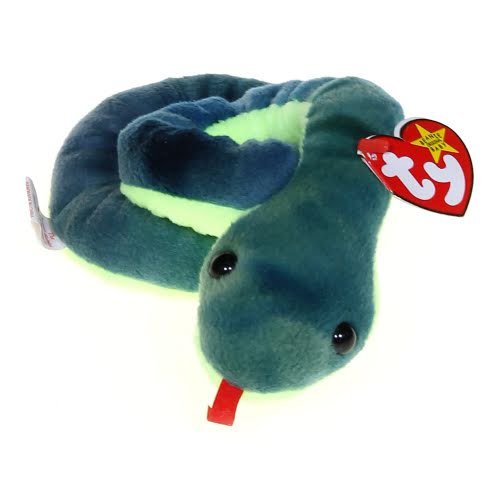 TY Beanie Baby Hissy Snake