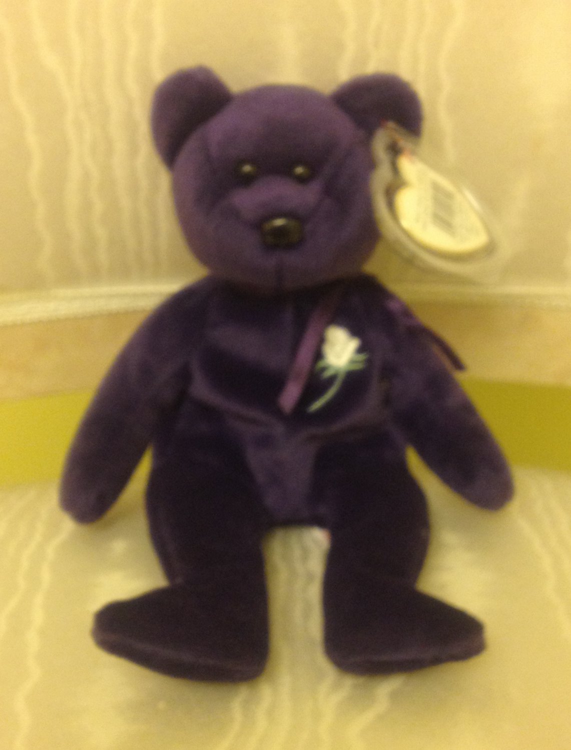 TY Beanie Baby Princess Bear