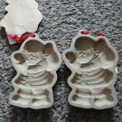 Ceramic Santa Cookie Stamp