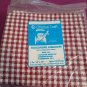 Charles Craft Guildford Gingham Red & White Fabric