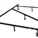 Kings Brand Furniture 7-Leg Adjustable Metal Bed Frame