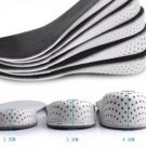 1Pair Men's Women's Memory Foam Height Half Shoes Insole Pad 2 3 4CM UP Increase