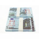 A Lot of 100 Pieces  Banktells' 5 Euro Training Banknotes Paper Money