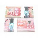 Lot of 100 Pieces  Banktells' C$50 Training  Canada Banknotes Paper Money