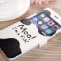 Art milk cow print iPhone 6 plus wallet case with card slot, iPhone 6 plus cover, iphone 6 plus