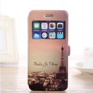 Paris style iPhone 6 stand case romantic tower printing iPhone 6 cover, iphone 6 phone cover