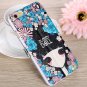 Dummy doll iPhone 6 cartoon case with card slot, unique cartoon iPhone 6 flower case for girls