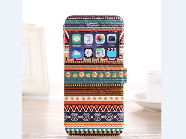 iPhone 6 mobile case, iPhone 6 case tribal style cell phone case for iPhone 6 iphone 6 flip case