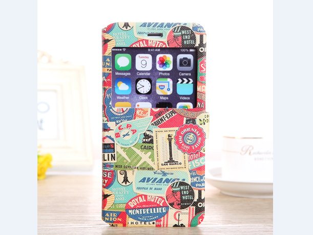 iPhone 6 plus phone case printing pattern iPhone 6 plus cell phone case, iphone 6 plus wallet case