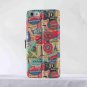 Art iPhone 5 folio case, iPhone 5s cover unique mobile case for iPhone 5 iphone 5 flip cover