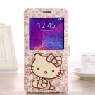 Cute cartoon cat Samsung galaxy note 4 case for girls Samsung galaxy note 4 cartoon case