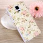 Samsung galaxy note 4 flowers case elegant flower pattern Samsung NOTE 4 leather case