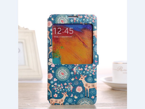 Cute deer Samsung note 3 animal case animal Samsung galaxy note 3 phone case