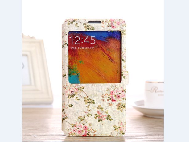 Flowers Samsung galaxy note 3 cover elegant floral Samsung note 3 flower case