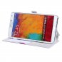 Elegant flower Samsung note 3 case pretty rose Samsung galaxy NOTE 3 flip cover
