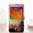 Elegant Samsung note 3 tower case romantic style Samsung galaxy note 3 leather case