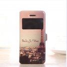 Romantic Eiffel iphone 5c protective case iphone 5c art case, evening Eiffel tower iphone 5c folio
