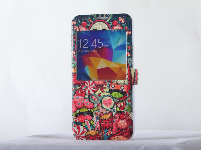 Color cartoon Samsung s5 protective case sea world Samsung s5 animal case